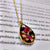 Real Rose Patales Pendent