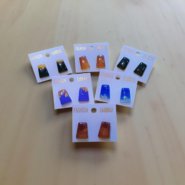 Colourful Earrings Stud