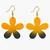 Handmade Flower Resin Earrings – Elegant & Lightweight