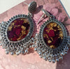 Vintage Rose Patels Resin Jhumka