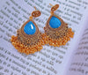 Blue Shine jhumka